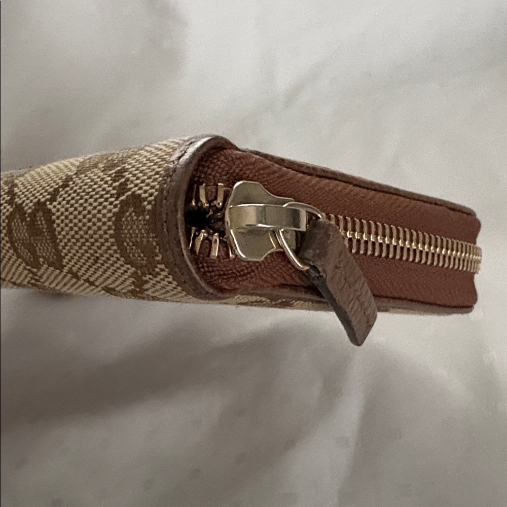 Gucci GG Canvas Monogram Zippy Long Wallet with COA - Picture 4 of 13